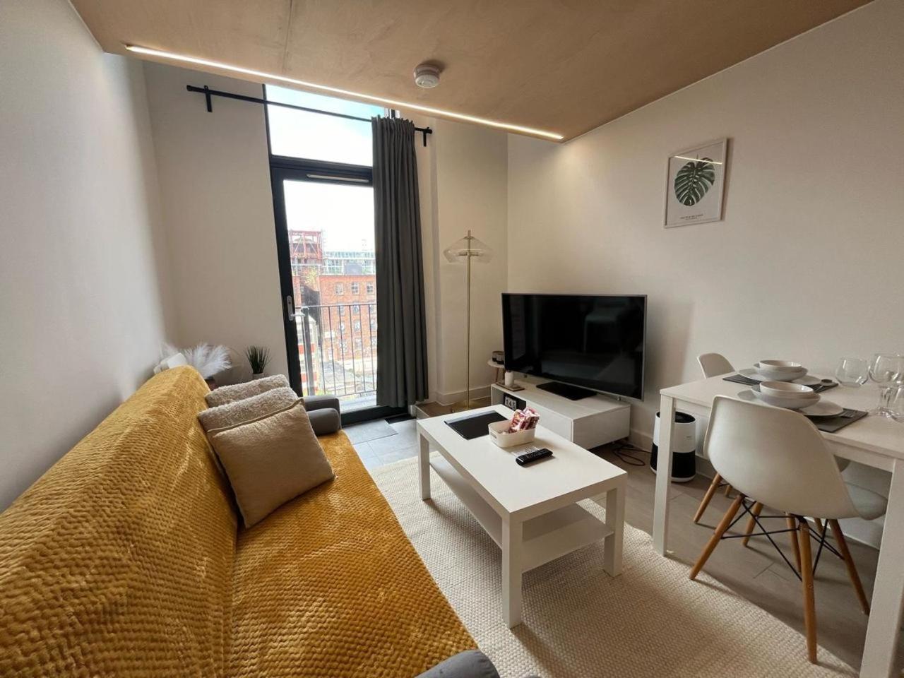 Apartamento Modern 1-Bed Duplex+Balcony Mánchester Exterior foto